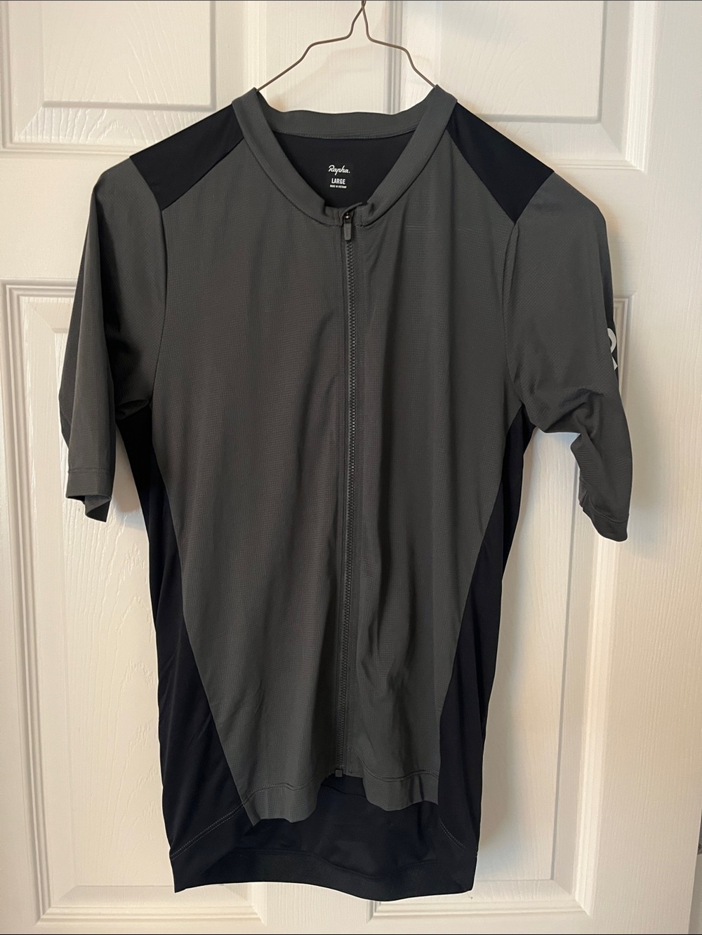 Rapha Gray and Black Men’s cycle shirt